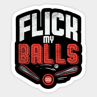 Flick My Balls Sticker